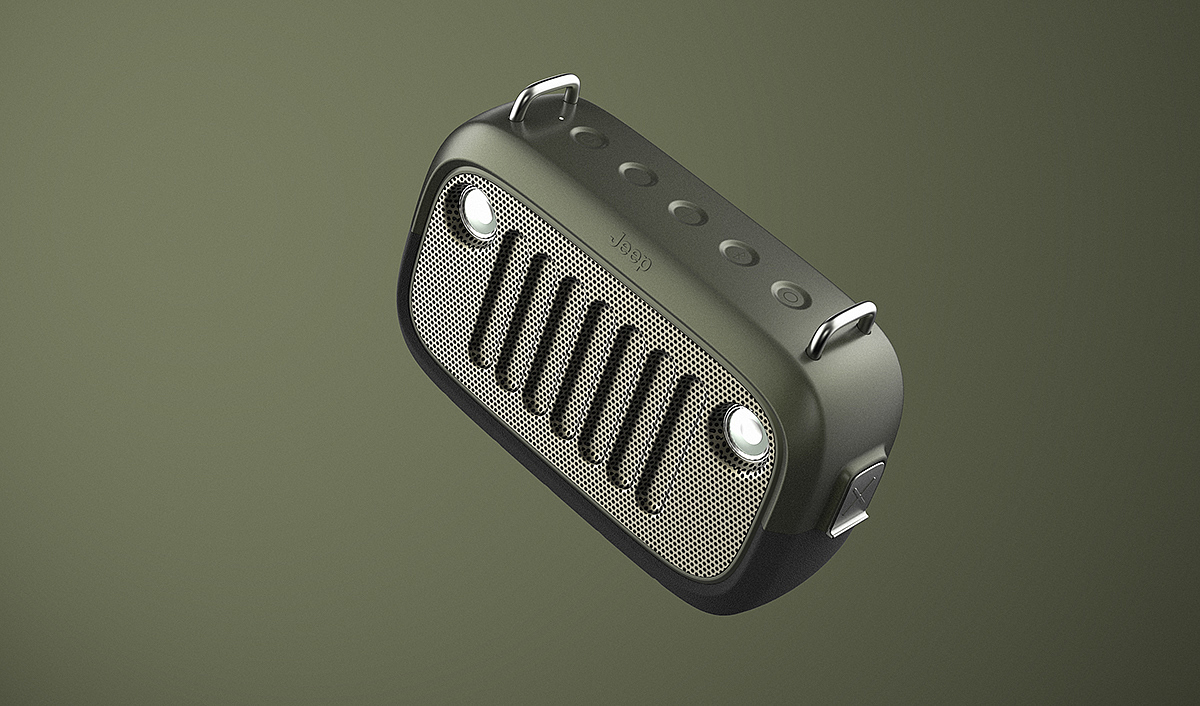 Outdoor Bluetooth speaker，Electronics，Waterproof and dustproof，Usability design，people oriented，