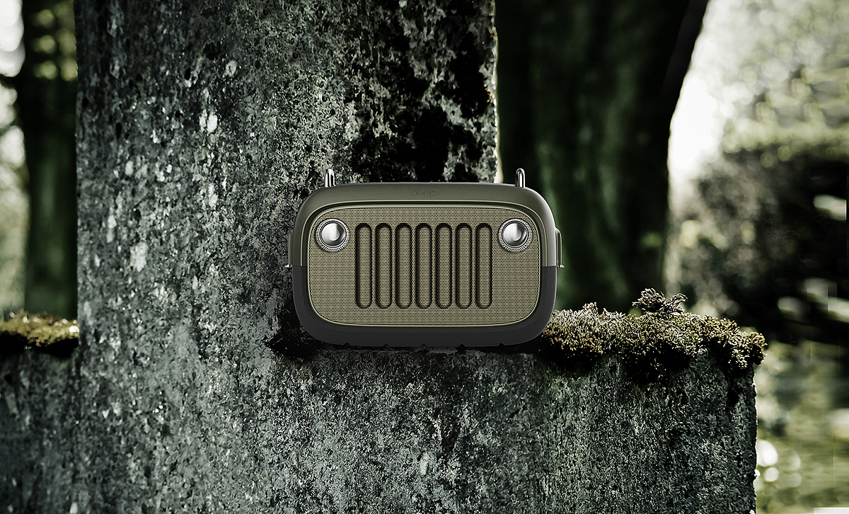 Outdoor Bluetooth speaker，Electronics，Waterproof and dustproof，Usability design，people oriented，