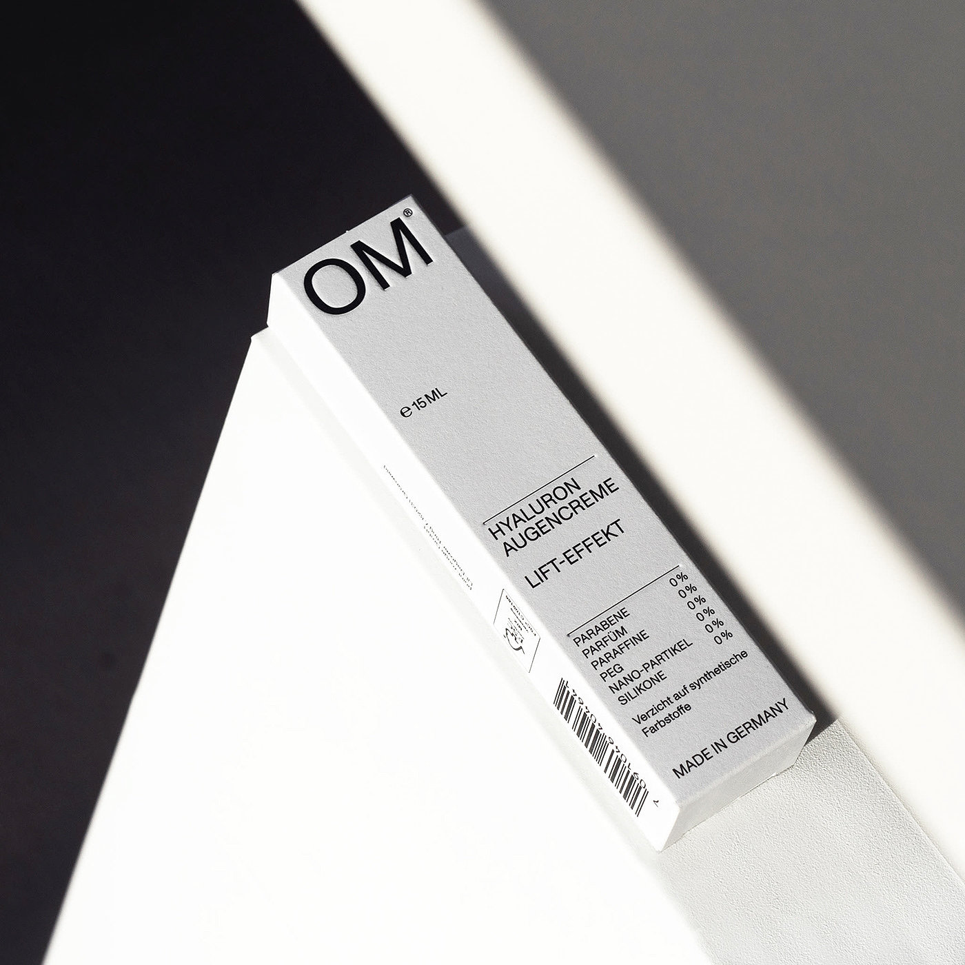 OM，German Skincare，化妆品，包装设计，品牌识别，简约设计，