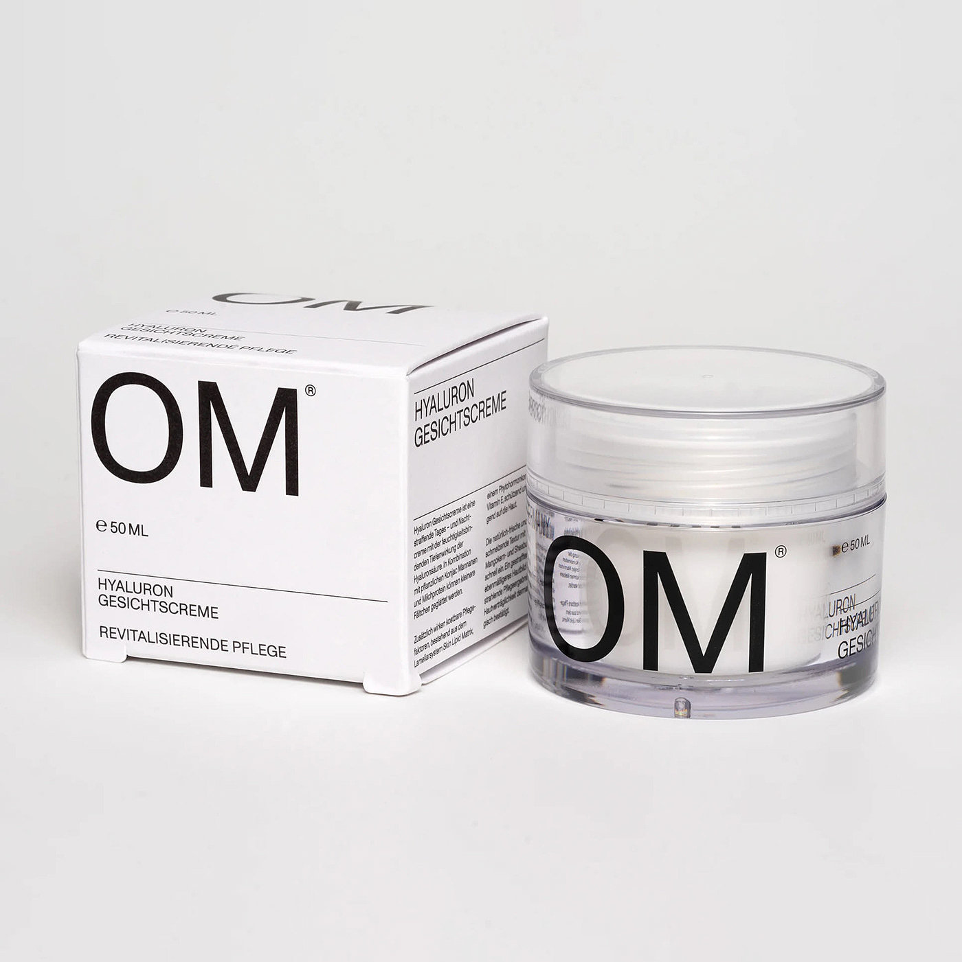 OM，German Skincare，化妆品，包装设计，品牌识别，简约设计，