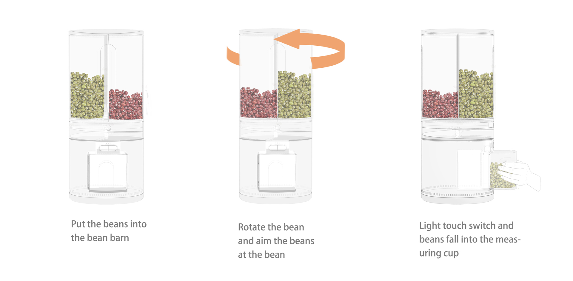 417 Studio，kitchen，Receive，systematizer，peas and beans，classification，convenient，