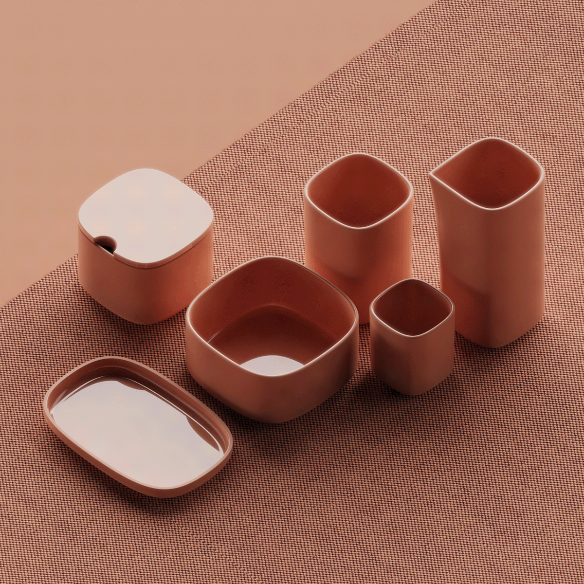 Goodbye，Breakfast package，Experience design，Simple design，ceramics，Modern simplicity，