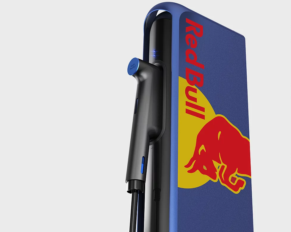 Red Bull，electric vehicle，Charger，industrial design，
