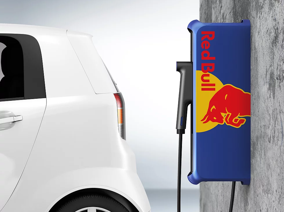 Red Bull，electric vehicle，Charger，industrial design，