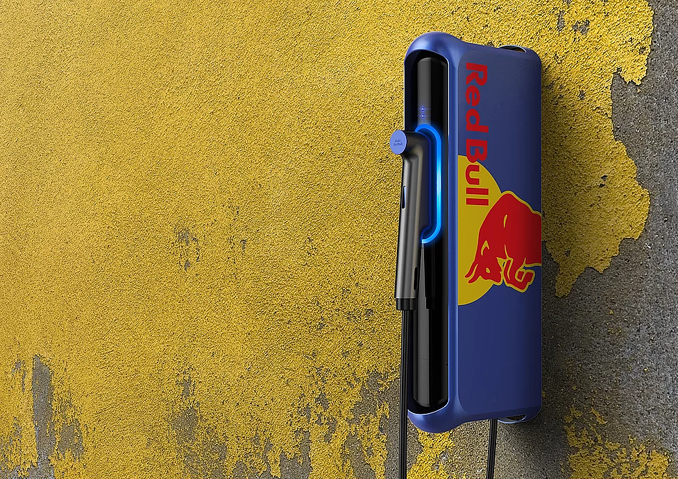 Red Bull，electric vehicle，Charger，industrial design，