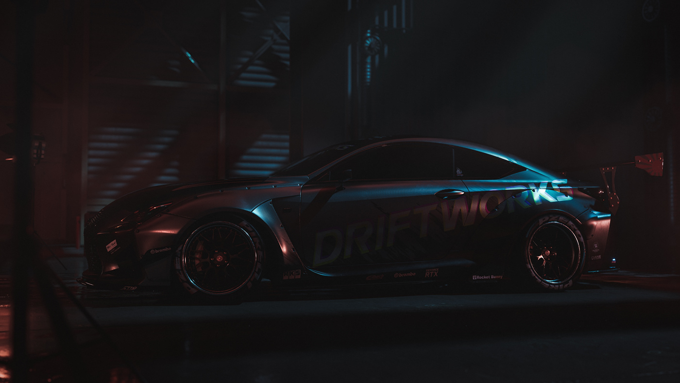 automobile，LEXUS，cgi，