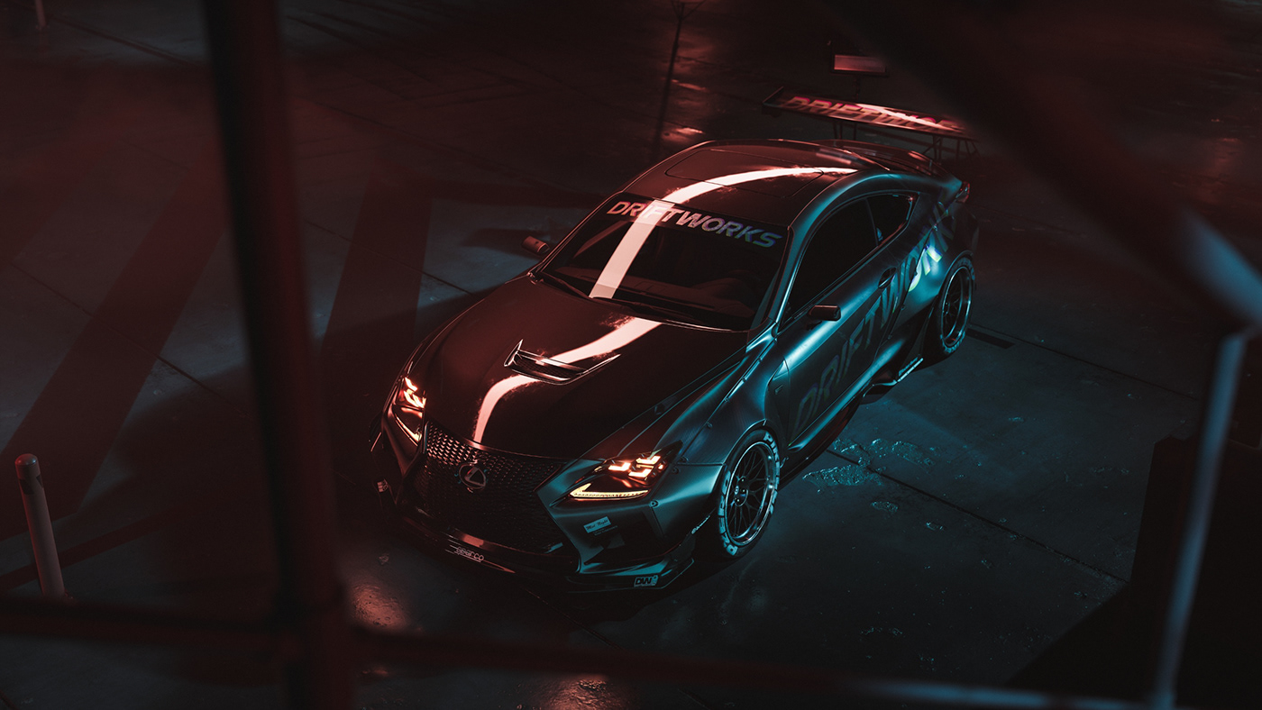 automobile，LEXUS，cgi，