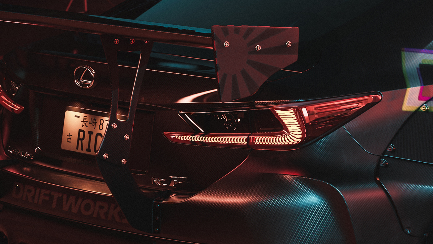 automobile，LEXUS，cgi，