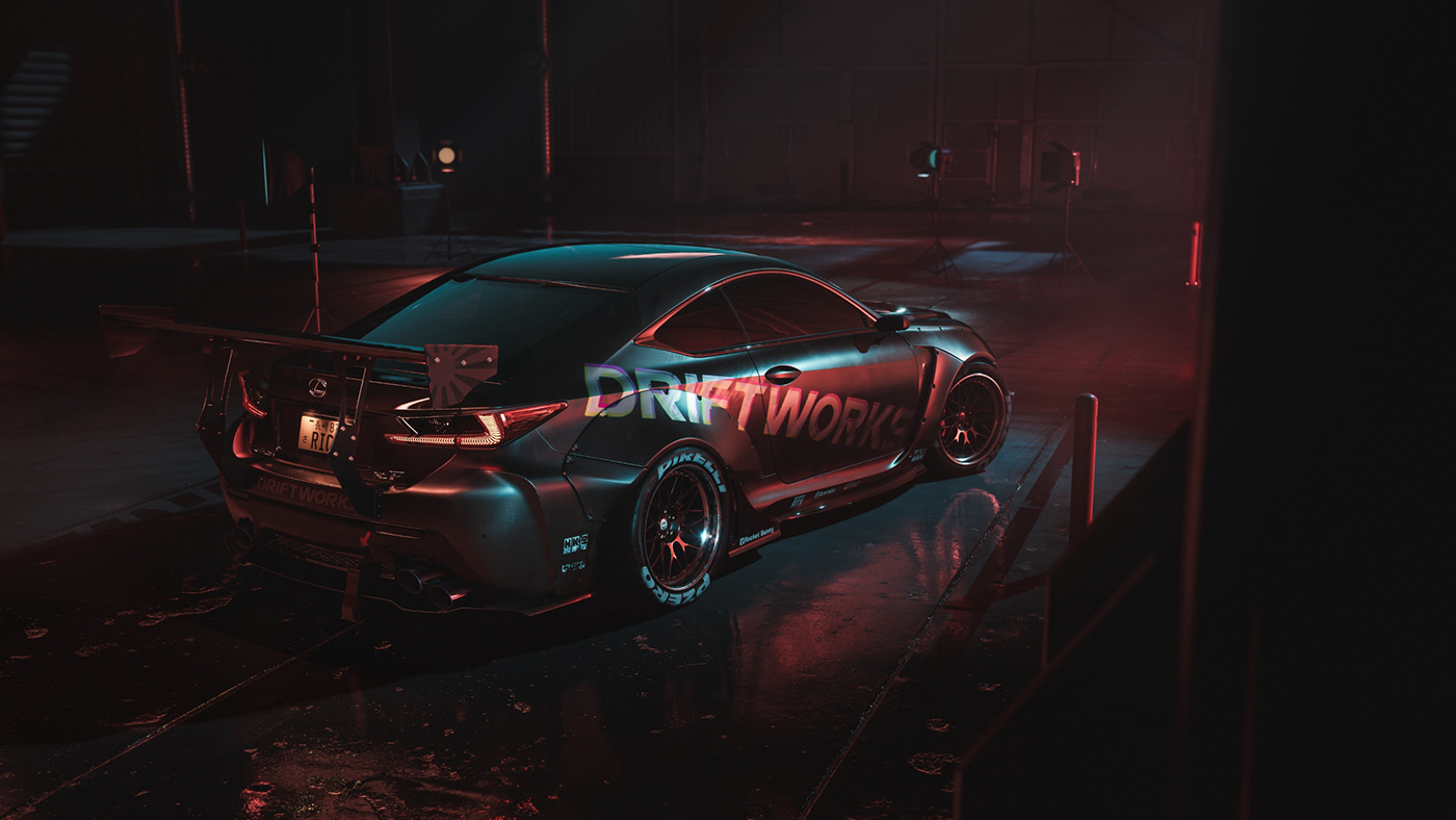 automobile，LEXUS，cgi，