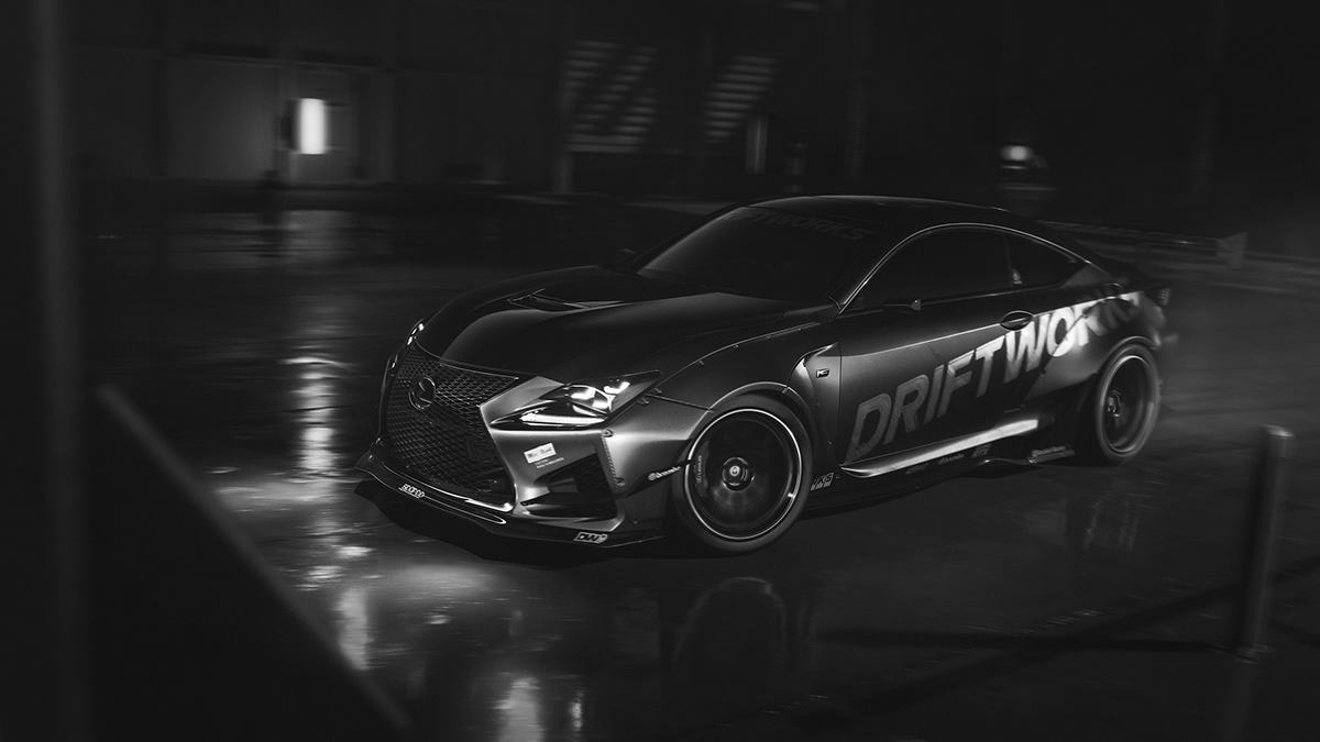 automobile，LEXUS，cgi，