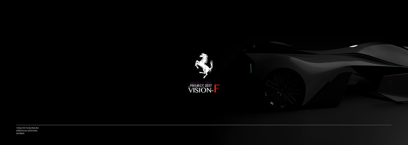 ferrari，Sports car，F，vision，