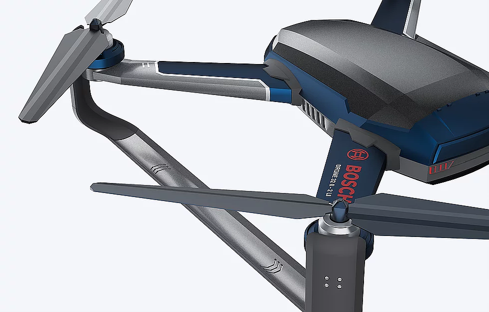 bosch，Bosch ，UAV，industrial design，