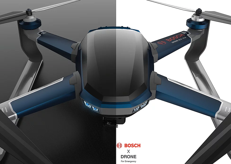 bosch，Bosch ，UAV，industrial design，