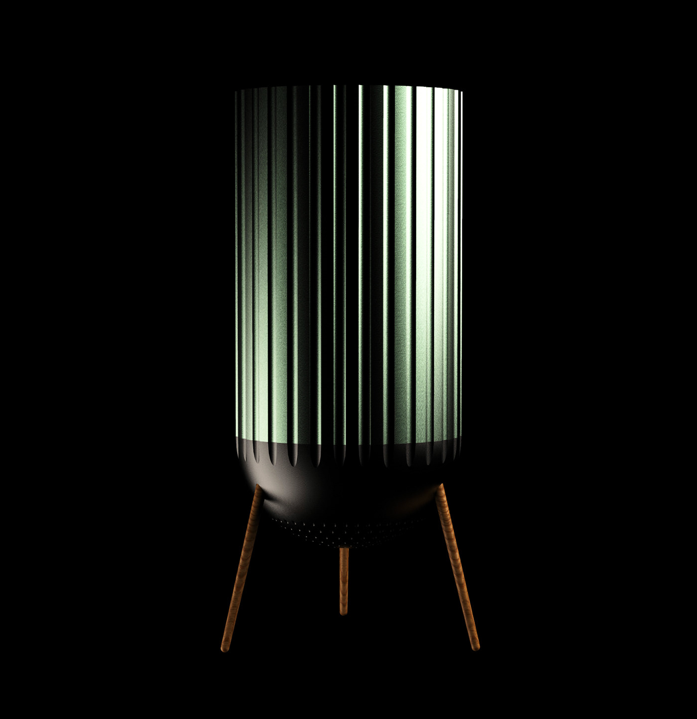 speaker，intelligence，cylindrical，modern，