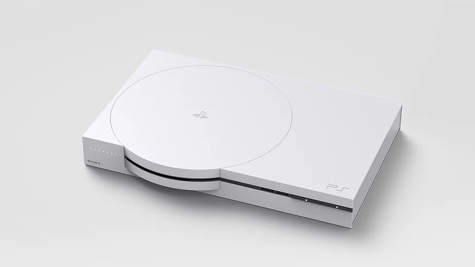 Sony，Playstaion，Minimalist，Mingyu Kim，white，