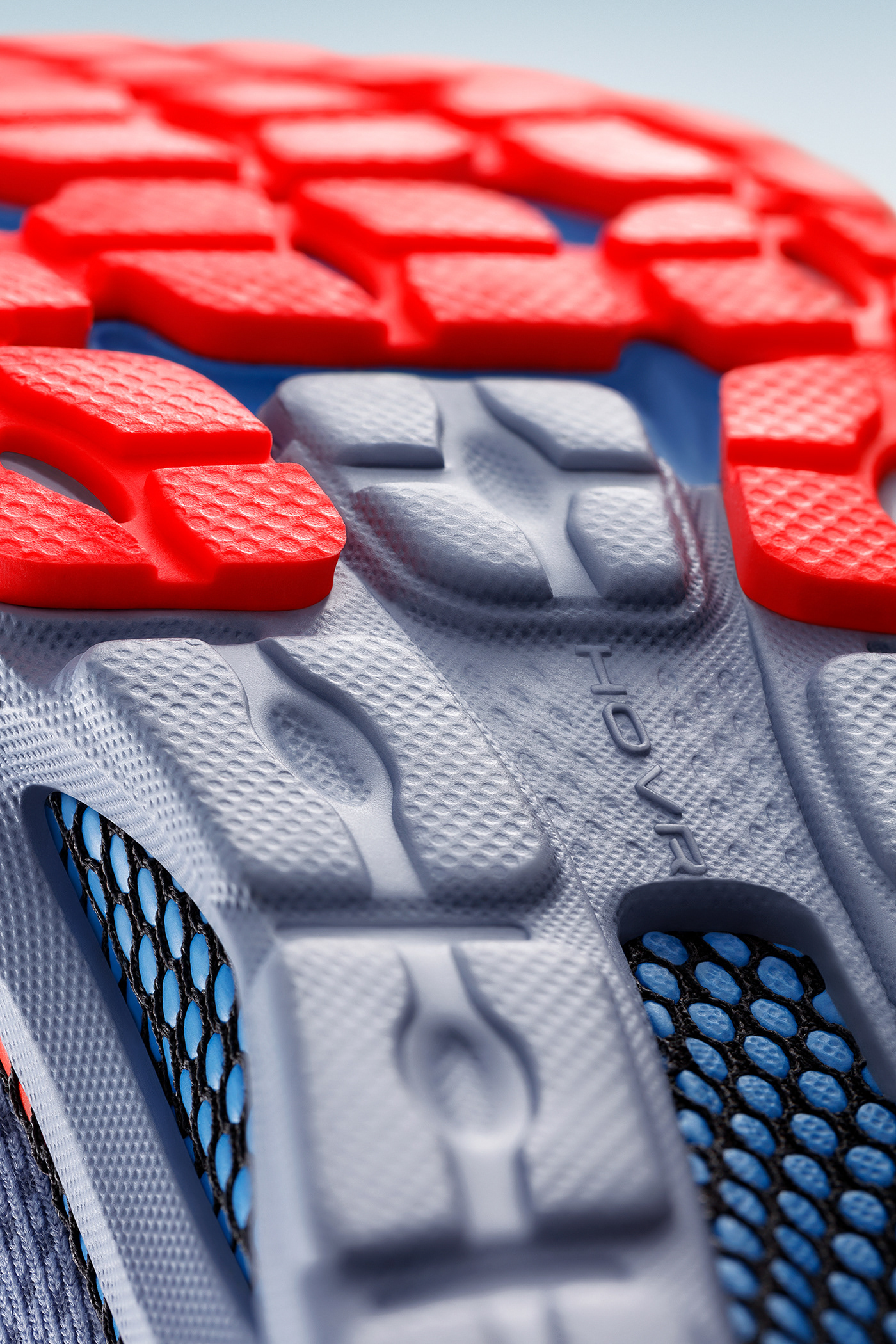 Under Armour，Outdoor sports，Andema，Lightweight experience，Balance design，Design of powerful telescopic energy grid，UA HOVR Technology，