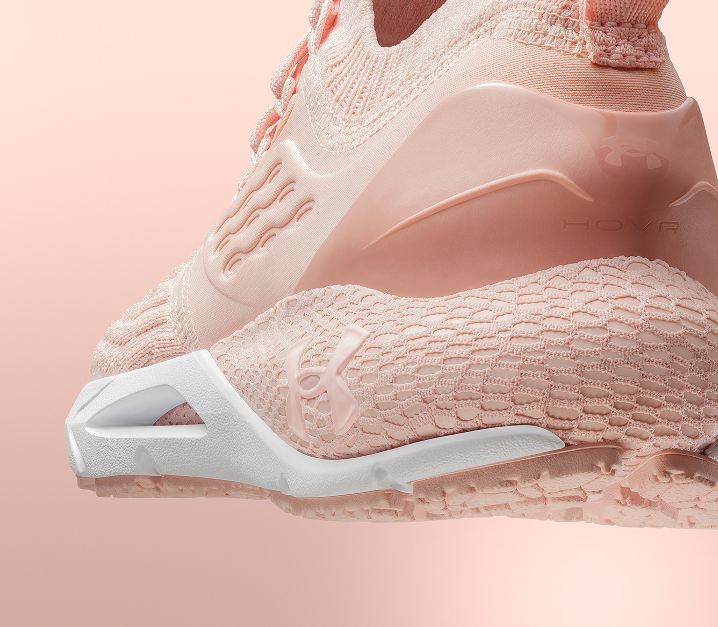 Under Armour，Outdoor sports，Andema，Lightweight experience，Balance design，Design of powerful telescopic energy grid，UA HOVR Technology，