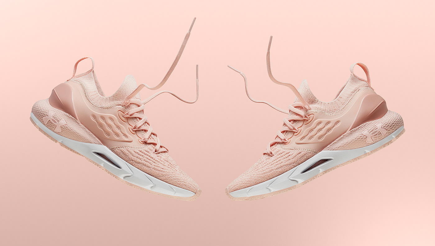 Under Armour，Outdoor sports，Andema，Lightweight experience，Balance design，Design of powerful telescopic energy grid，UA HOVR Technology，