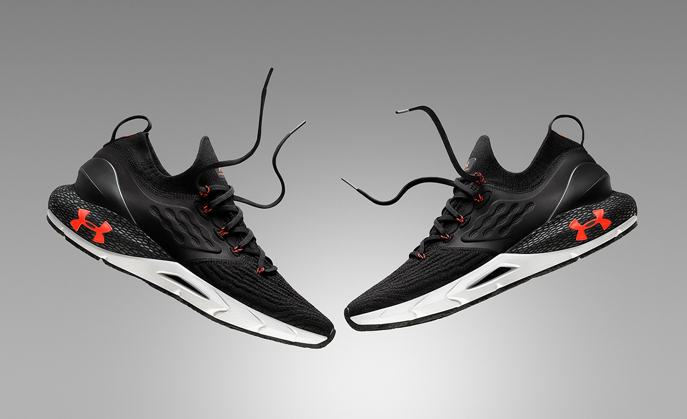 Under Armour，Outdoor sports，Andema，Lightweight experience，Balance design，Design of powerful telescopic energy grid，UA HOVR Technology，