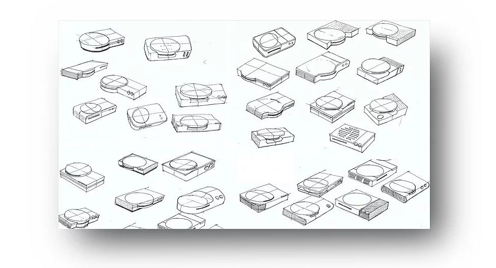 Sony，Playstaion，Minimalist，Mingyu Kim，white，