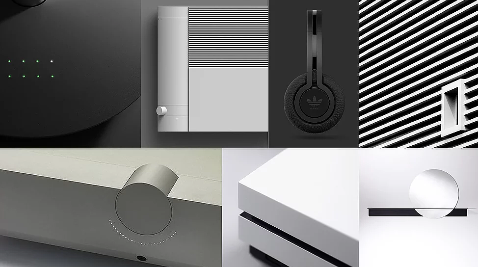 Sony，Playstaion，Minimalist，Mingyu Kim，white，