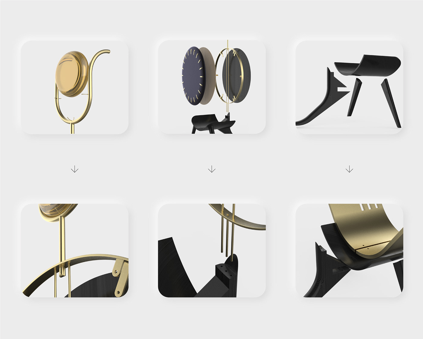 Eastron chair，Istron，Ebony and brass，Ancient Egypt，Egyptian mythology，