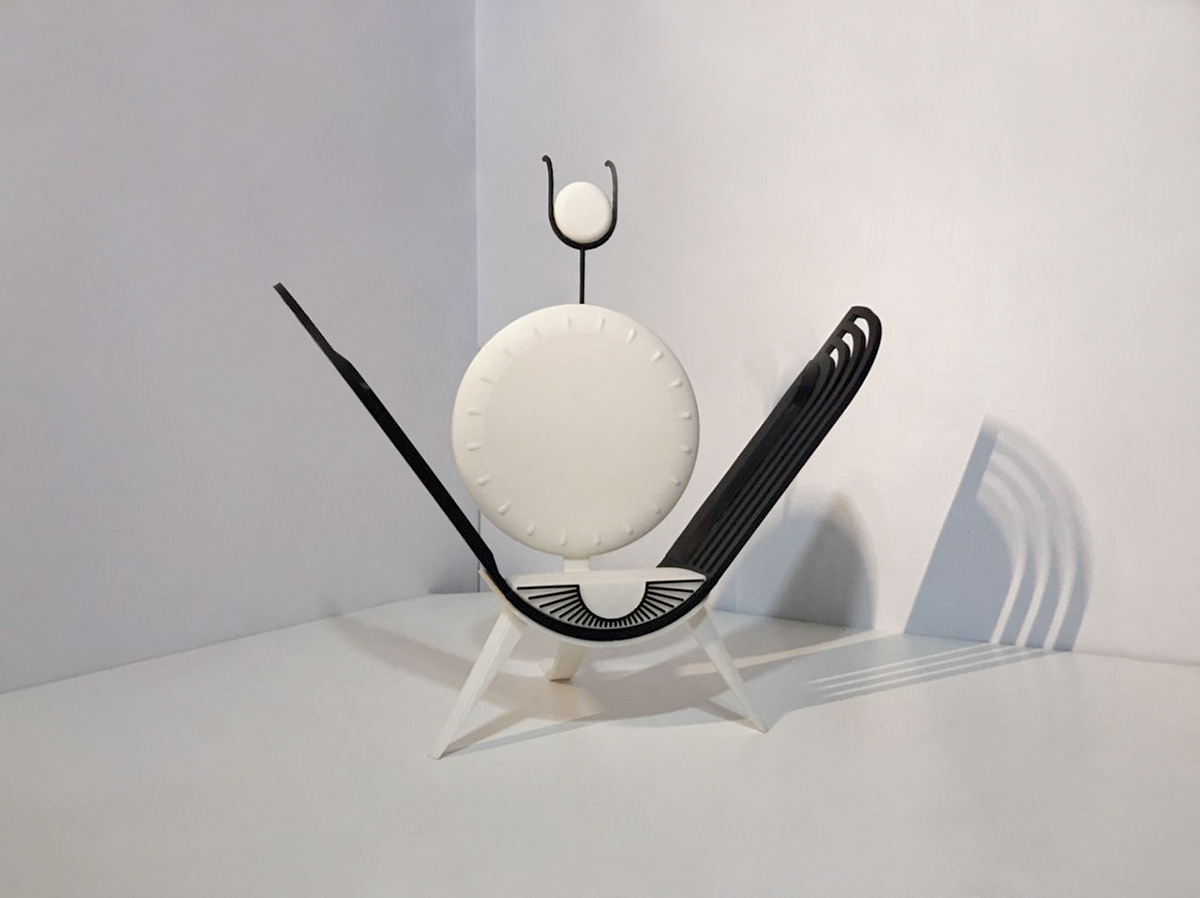 Eastron chair，Istron，Ebony and brass，Ancient Egypt，Egyptian mythology，