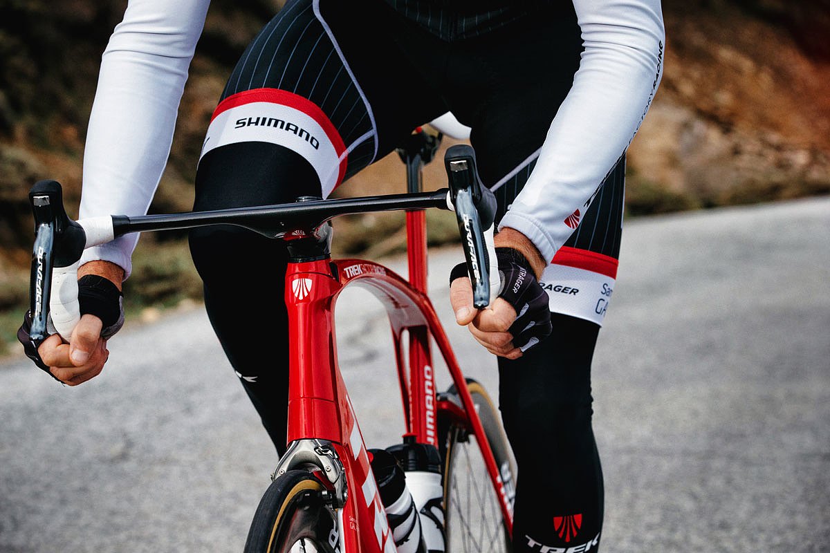 自行车，赛车，Trek Madone，工程技术，公路自行车，细节，集成刹车，