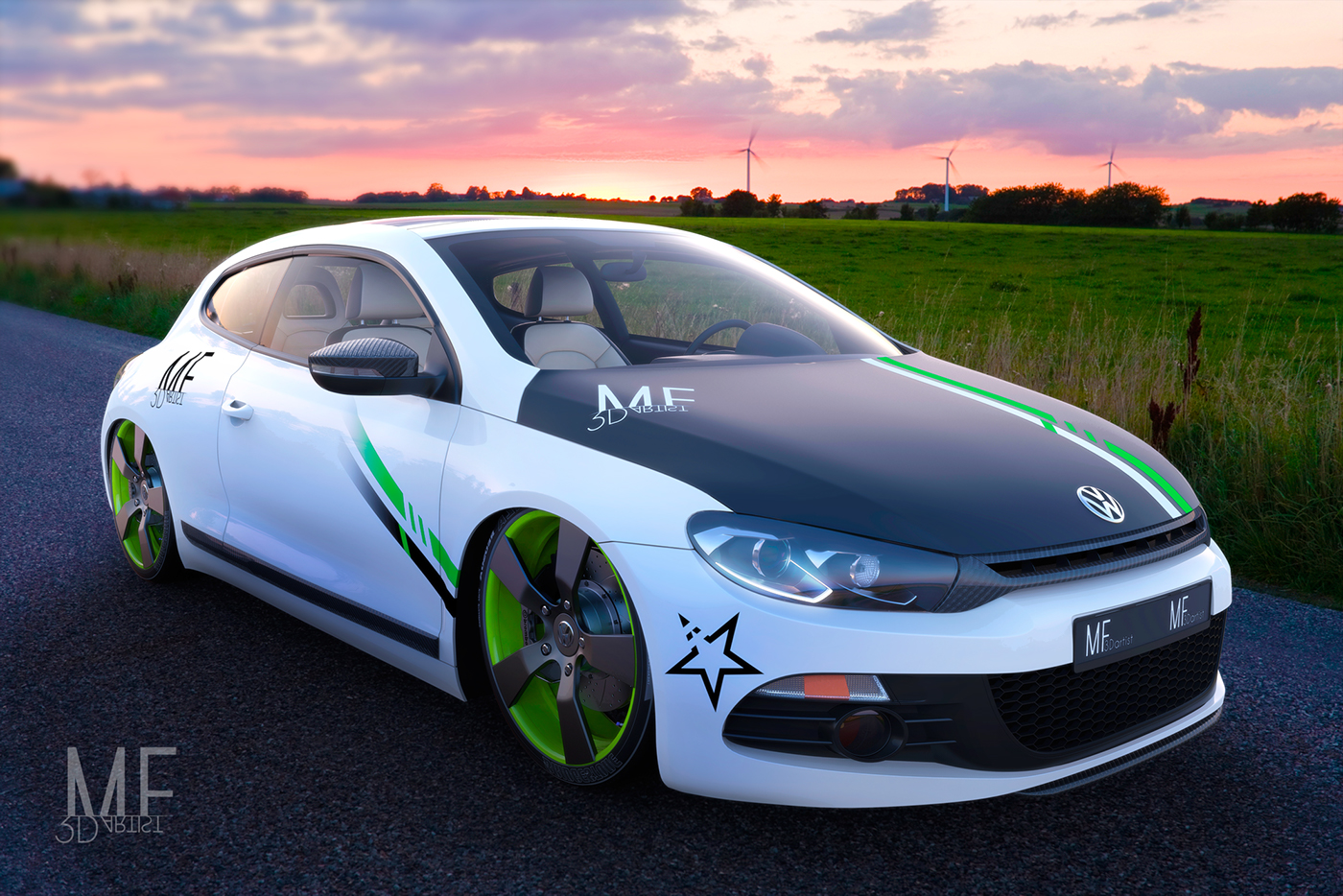 public，Model，Render，Scirocco ，