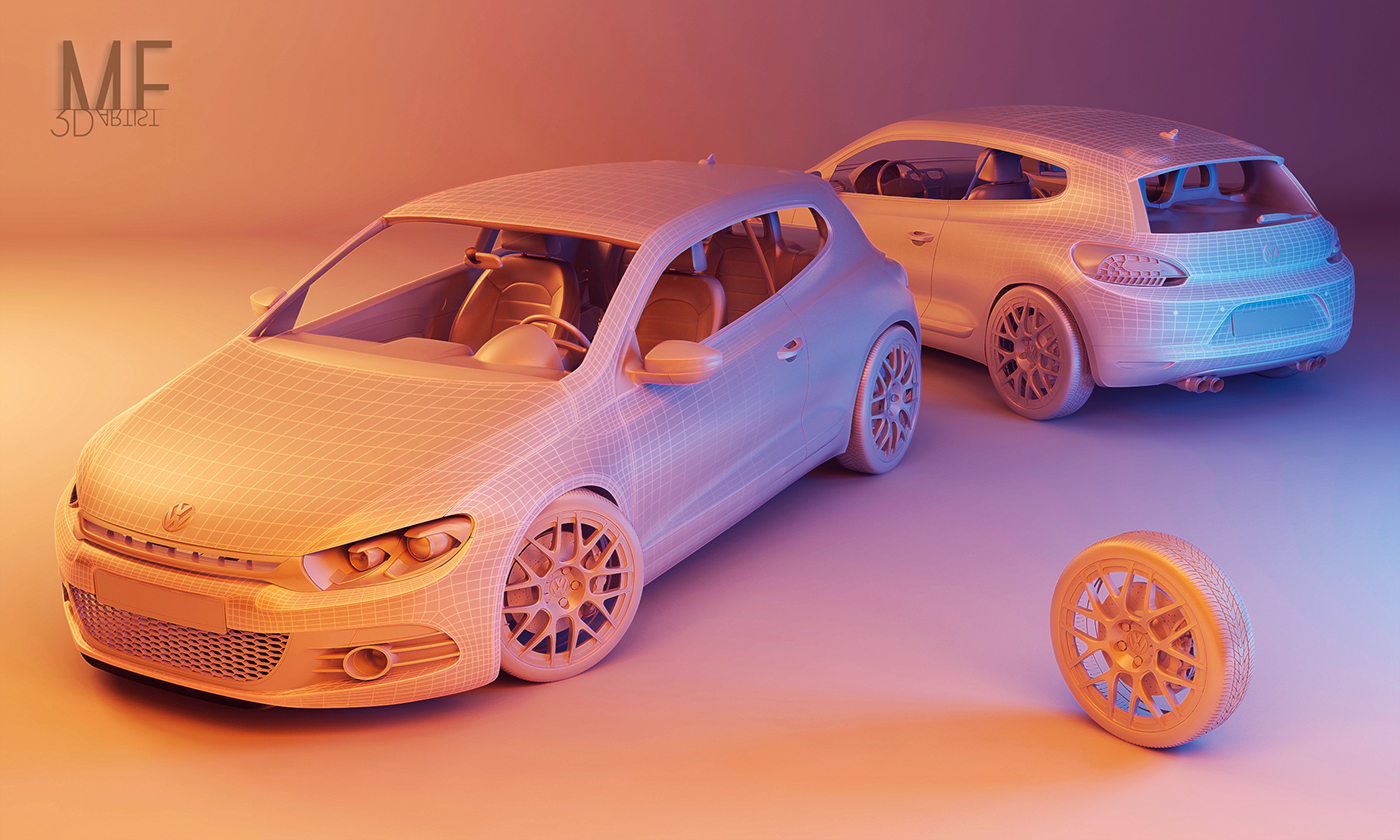 public，Model，Render，Scirocco ，