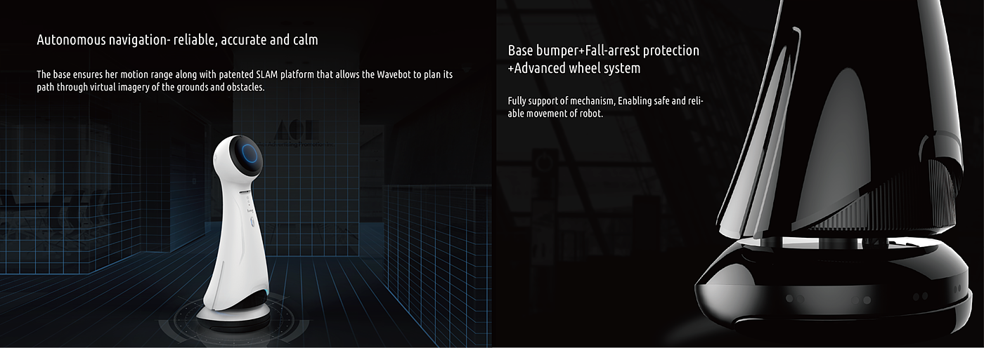 2017Adesign，2018CES，wavebot，波波机器人，未来服务机器人，中国，黑色，