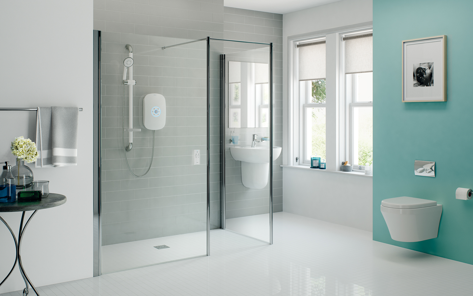 Care Shower，brand，AKW，Shower，household electrical appliances，Electric heating，