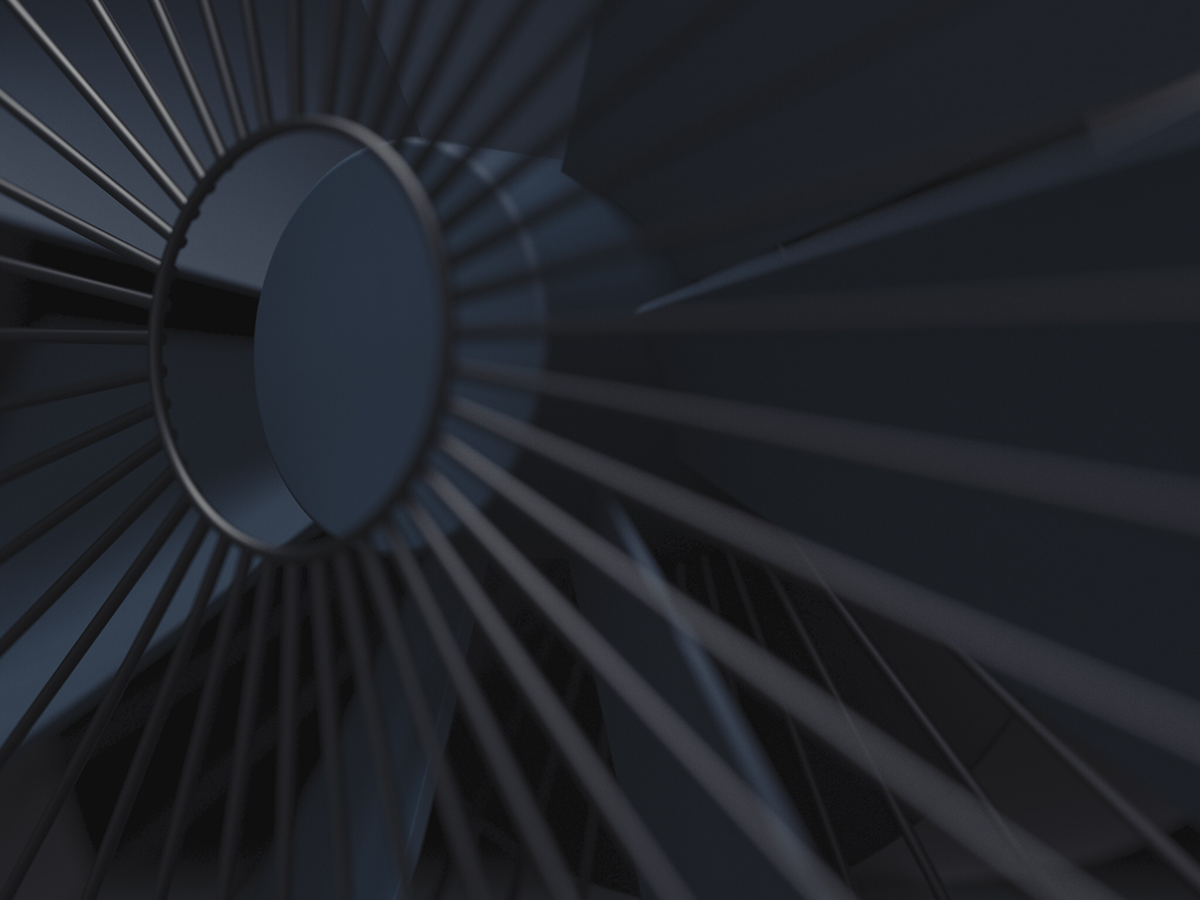 white，simple，Minimalist，Fan，