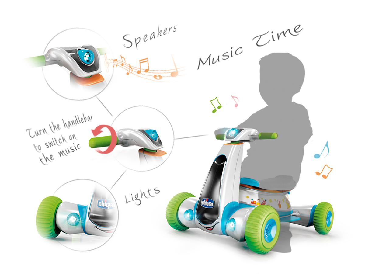 red dot，children，Stroller，multi-function，Balance car，Scooter，