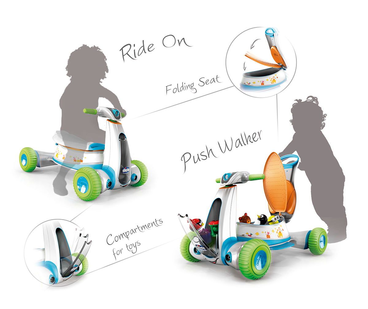 red dot，children，Stroller，multi-function，Balance car，Scooter，