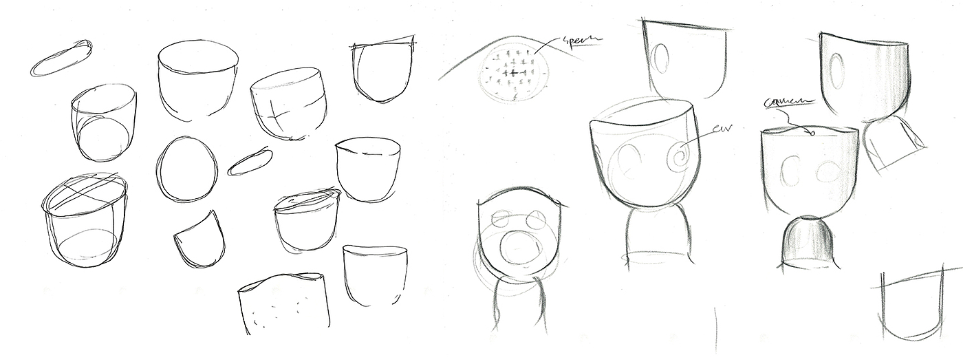 Elli•Q，intelligent robot，product design，industrial design，