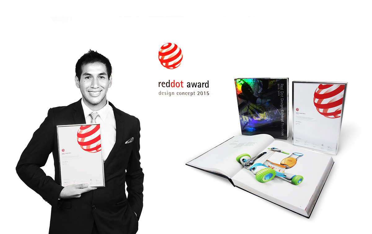 red dot，children，Stroller，multi-function，Balance car，Scooter，