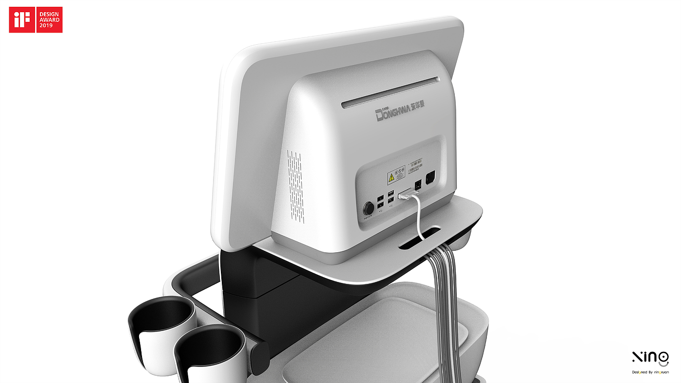 medical apparatus and instruments，Modular design，If Award，Appearance design，Structural design，Heart rate detection，Medical trolley，