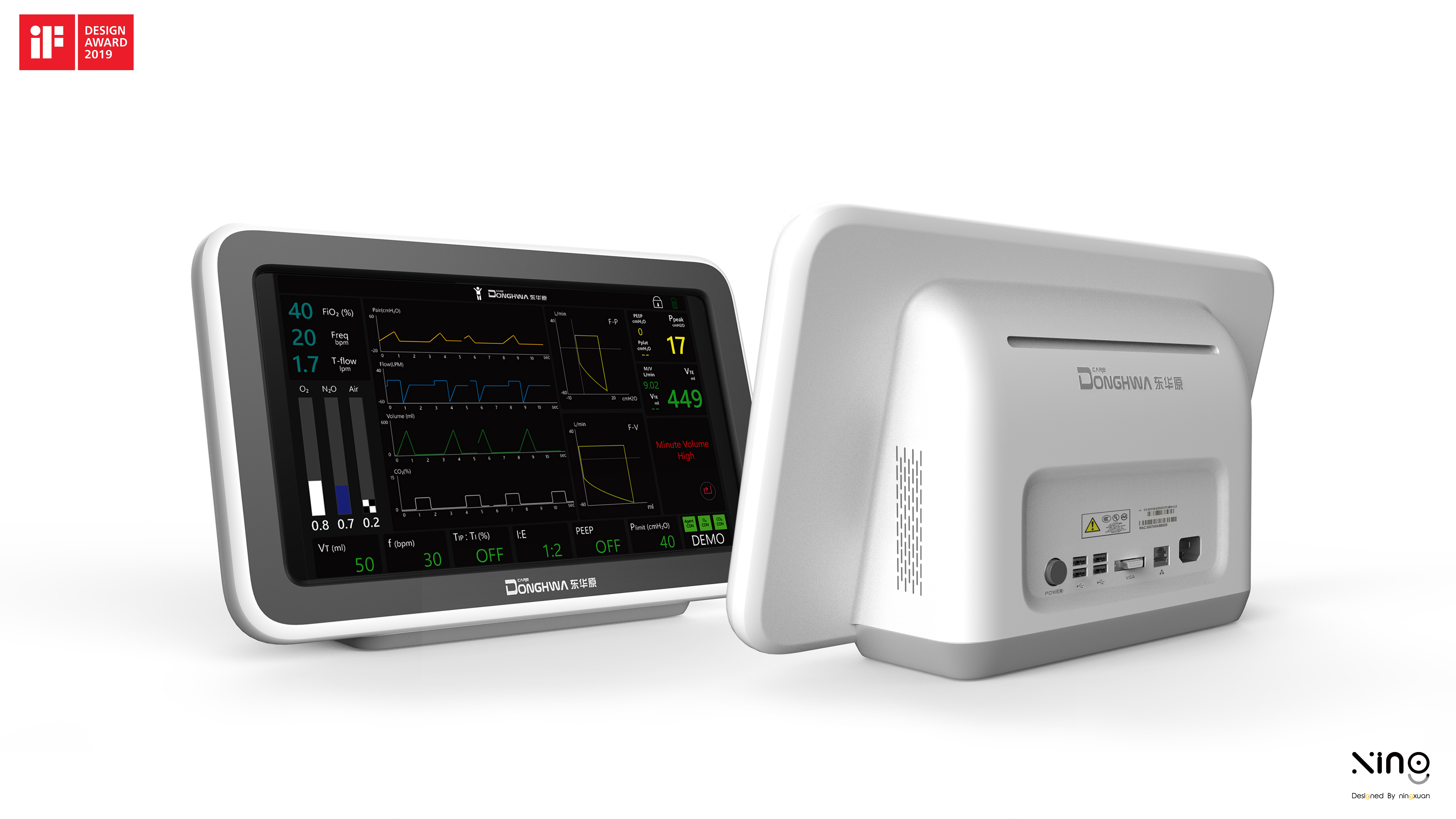 medical apparatus and instruments，Modular design，If Award，Appearance design，Structural design，Heart rate detection，Medical trolley，