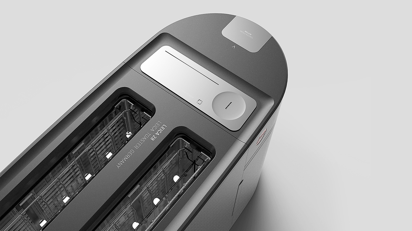 Leica camera，toaster，Yellow，industrial design，