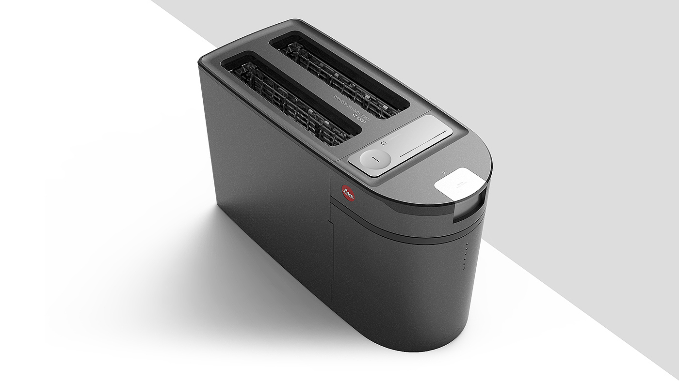 Leica camera，toaster，Yellow，industrial design，