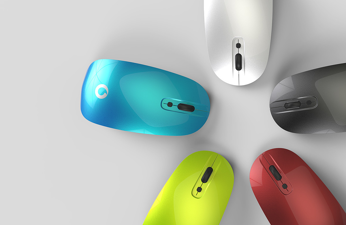 colour，wireless，mouse，Chinese designer，Alex Yang，