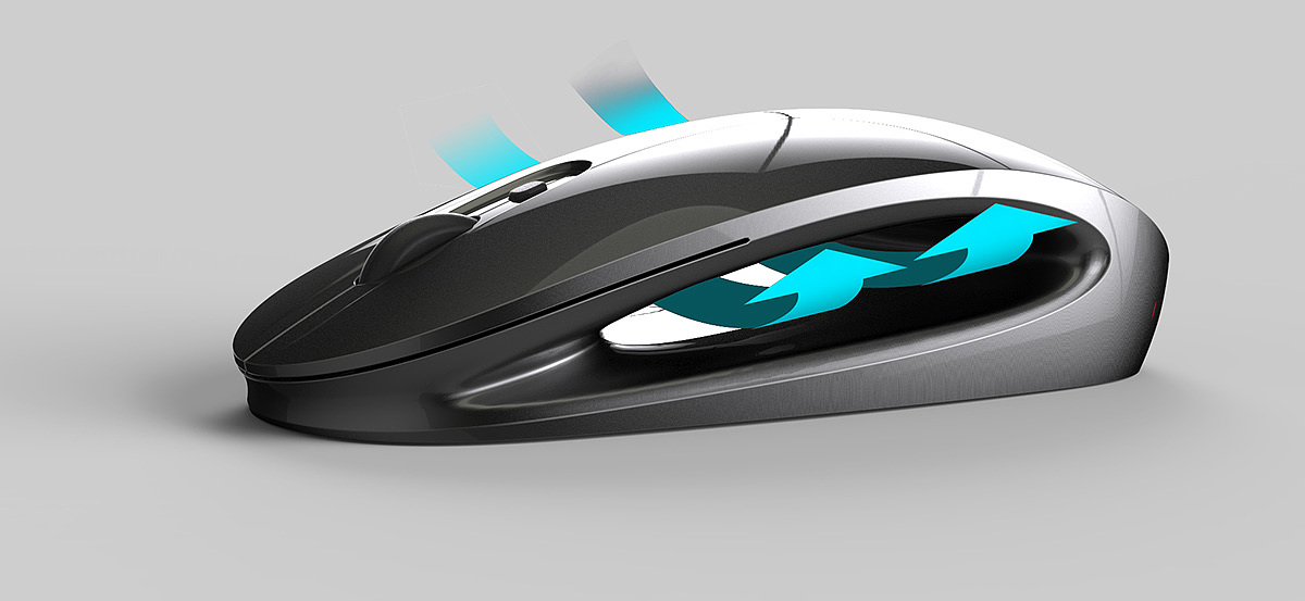 colour，wireless，mouse，Chinese designer，Alex Yang，