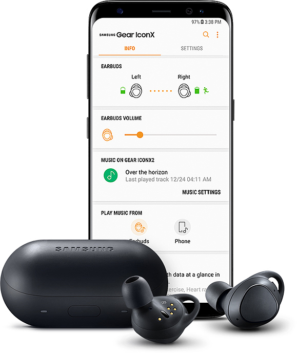 samsung，Gear IconX，蓝牙耳机，