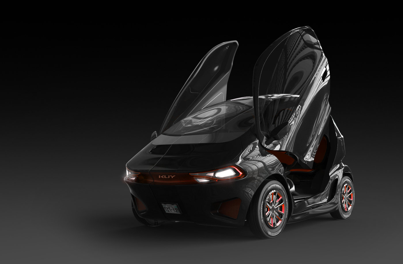 Electric vehicle，vehicle，KUY，product design，