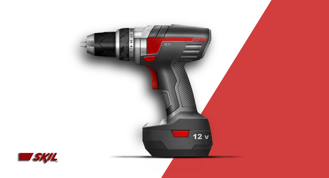 Skil，Electric tool，Strategy and planning，3D modeling，product design，