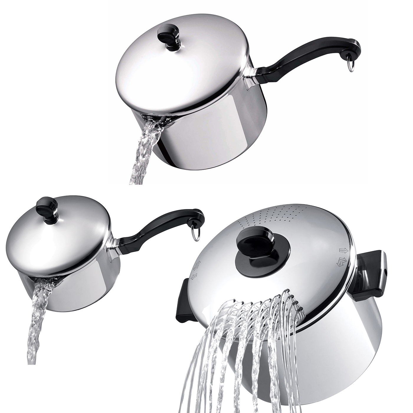 Colour goods，Stainless steel pot，tableware，industrial design，