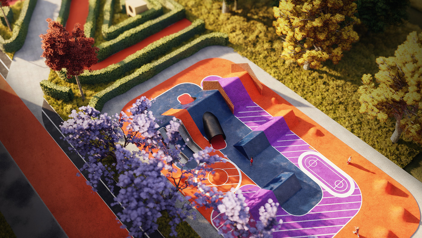 Architecture，Landscape architecture，urban space ，garden，