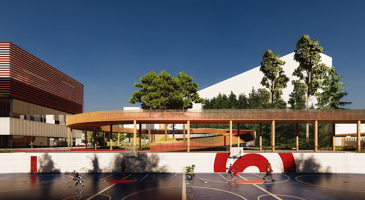Architecture，Landscape architecture，urban space ，garden，