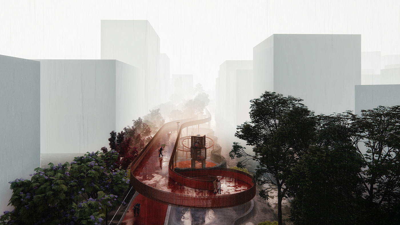 Architecture，Landscape architecture，urban space ，garden，